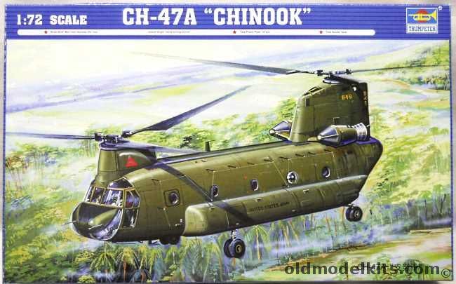 Trumpeter 1/72 CH-47A Chinook, 01621 plastic model kit